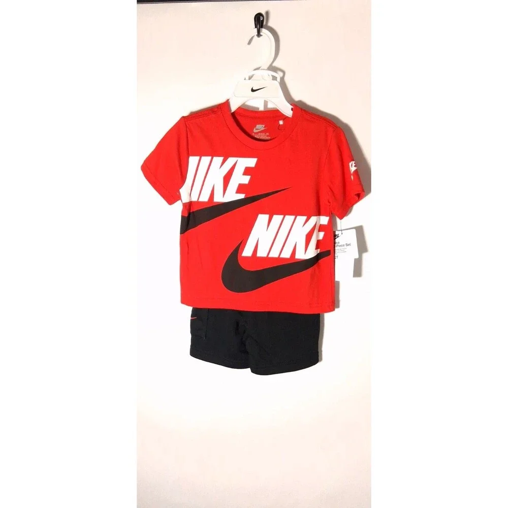 Nike Baby Boys Just Do It 2-Piece T-Shirt Short Set Size 24M - Picture 7 of 12